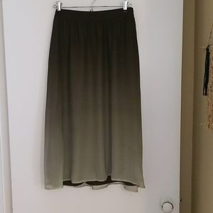 Old Navy lined ombre skirt